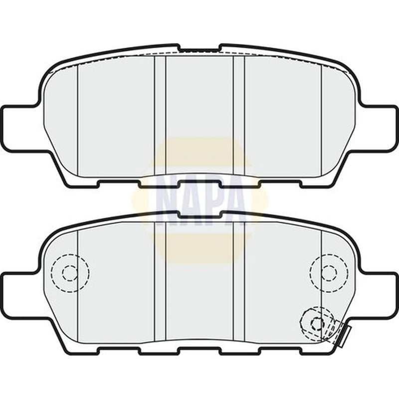 NAPA Rear Brake Pad Set NBP1600