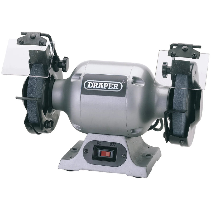 Draper Bench Grinder 150mm 370W Heavy Duty Power Tool