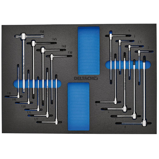 Bunker T-Key Set 17 Piece EVA Foam Inlay 565x397mm