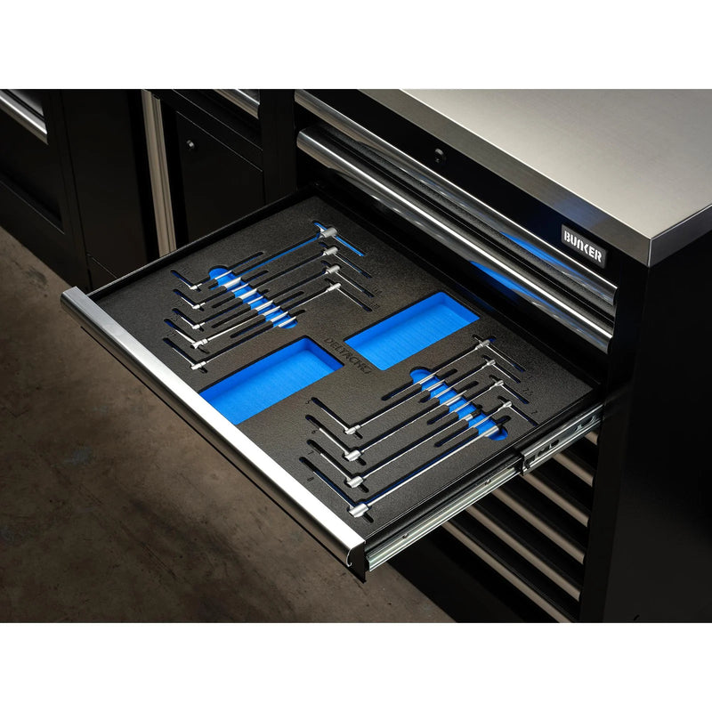 Bunker T-Key Set 17 Piece EVA Foam Inlay 565x397mm