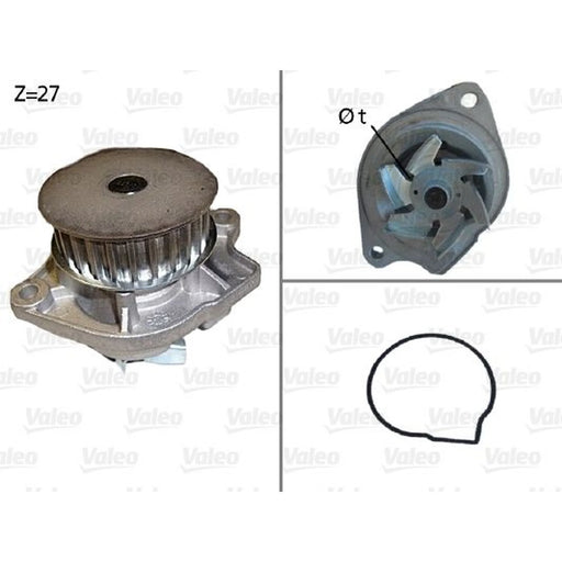 Valeo Engine Cooling Water Pump 506576