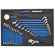 Bunker Ring Spanner & Open End Ratchet Set 27 Piece