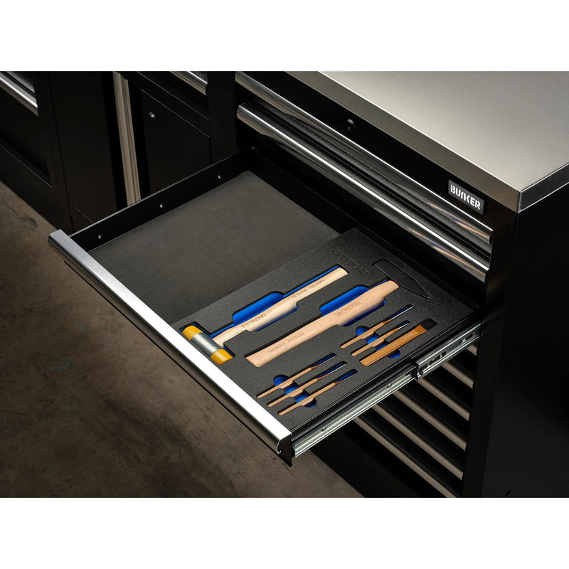 Bunker Hammer and Pin Punch Set 8 Piece with EVA Foam Inlay