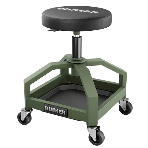 Bunker Adjustable Work Stool Pneumatic Height 580-780mm