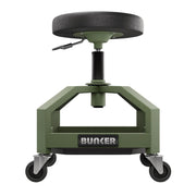 Bunker Adjustable Work Stool Pneumatic Height 580-780mm