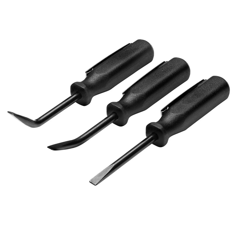 Draper Mini Pry Bar Set 125mm Black 3 Piece