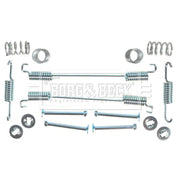 Borg & Beck Brake Shoe Accessory Kit Rear BBK6156