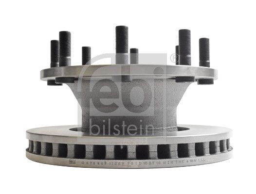 Febi 2 x Brake Disc Set Internally Vented Front