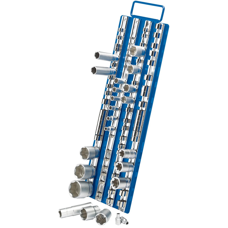 Draper Socket Retaining Bar Carrier, 1/4" 3/8" 1/2" Sq. Dr.