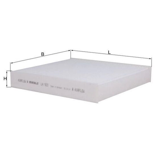 Mahle Cabin Air Filter (Pollen Filter) LA 923