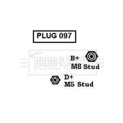 Borg & Beck Car Alternator 12V Right Front BBA2131