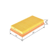 Bosch Engine Air Filter F 026 400 107