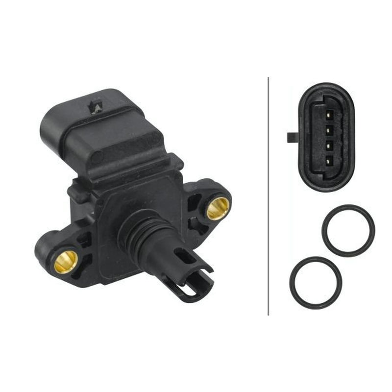 Hella Turbo Boost Pressure Sensor 6PP 009 400-581