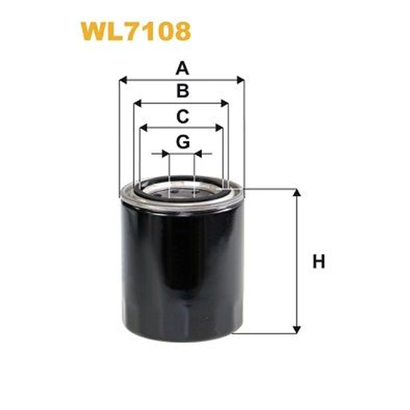 WIX Engine Oil Filter WL7108
