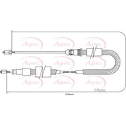 Apec Handbrake Cable Right Rear CAB1339