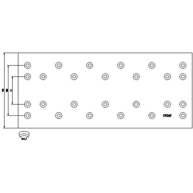 DON Don Cv Brake Lining Set SA10111BX7113