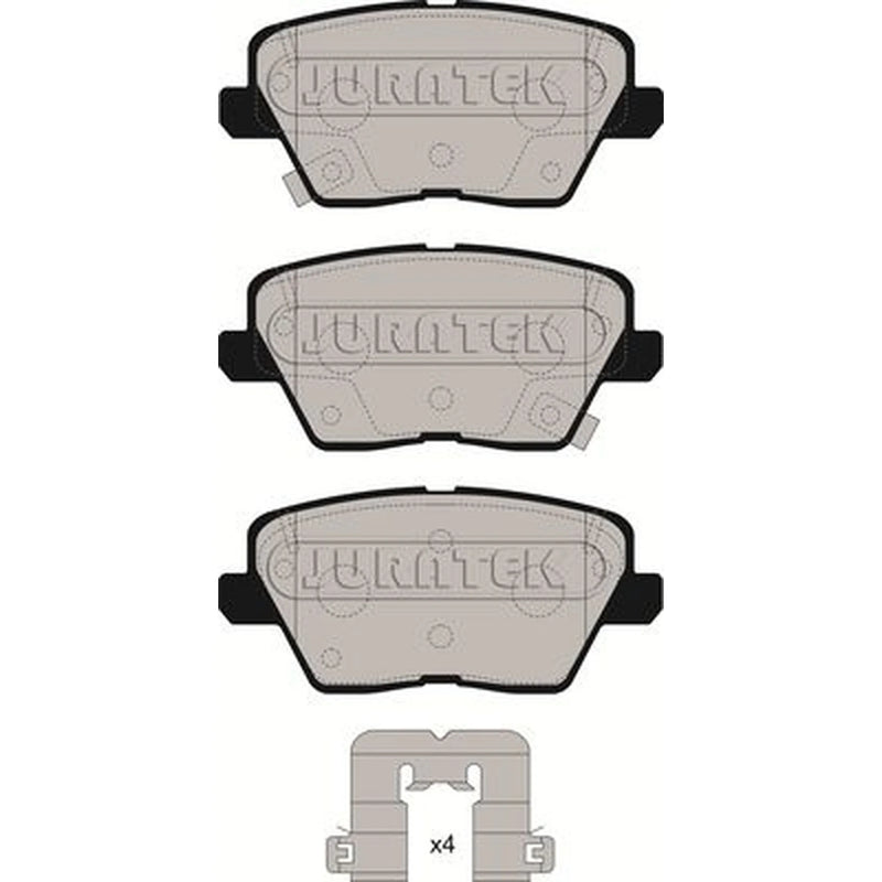 Juratek Rear Brake Pad Set JCP8271