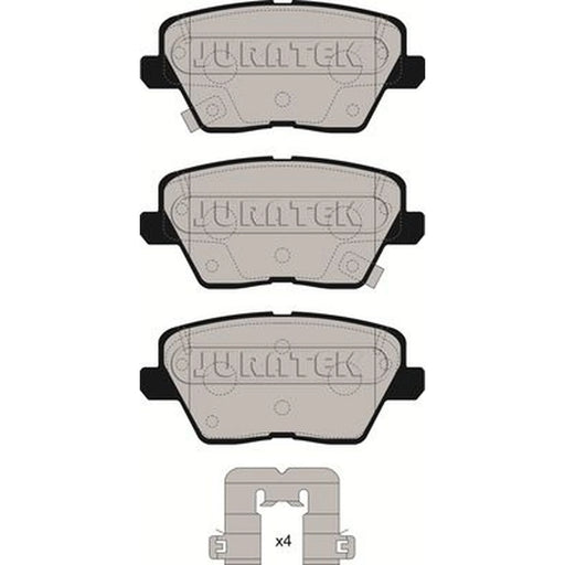 Juratek Rear Brake Pad Set JCP8271