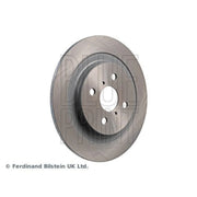 Blue Print 2 x Solid Rear Brake Discs ADT343274