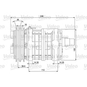 Valeo Air Conditioning Compressor 700857