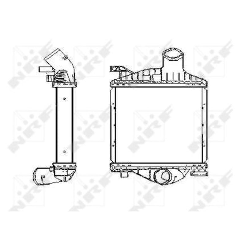 NRF Intercooler (Charge Air Cooler) 30423