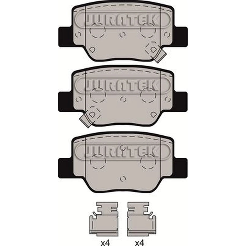 Juratek Rear Brake Pad Set JCP8193