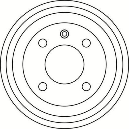Abtex Brake Drum Assembly Rear BDM1005