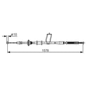 Bosch Handbrake Cable Right Rear 1 987 482 173