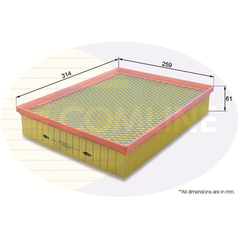 Comline Engine Air Filter EAF830