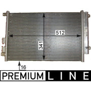 Mahle Air Conditioning Condenser AC 809 000P