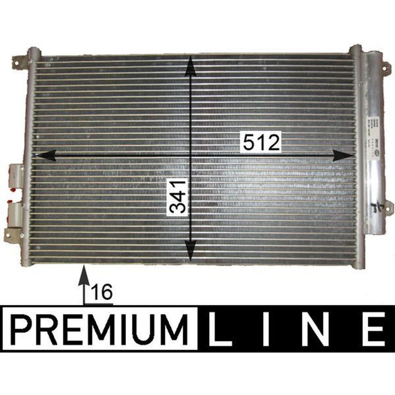 Mahle Air Conditioning Condenser AC 809 000P