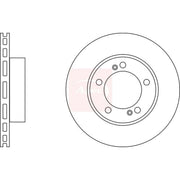 Apec 2 x Vented Front Brake Discs DSK2709