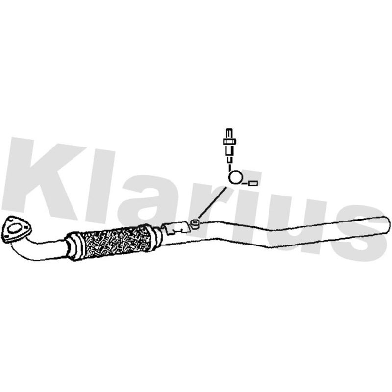 Klarius Exhaust Pipe OD GM512A
