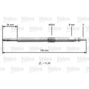 Valeo Diesel Engine Glow Plug 345191