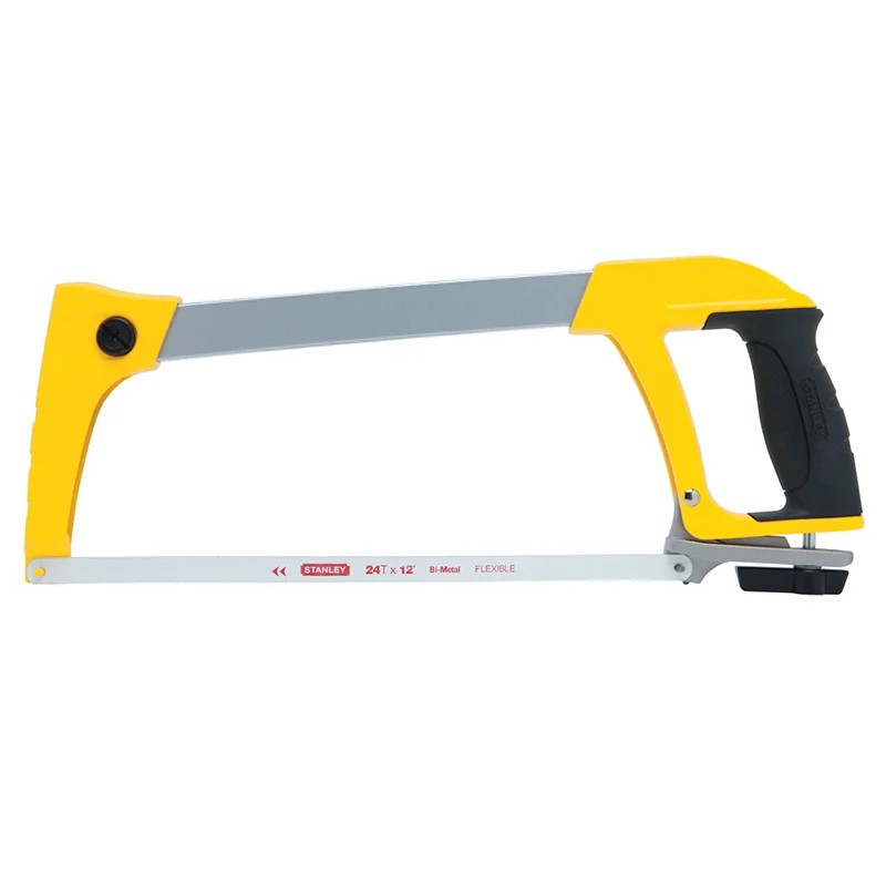 STANLEY® Hand Tools DynaGrip™ Heavy-Duty Hacksaw 300mm (12in) - 1-20-110