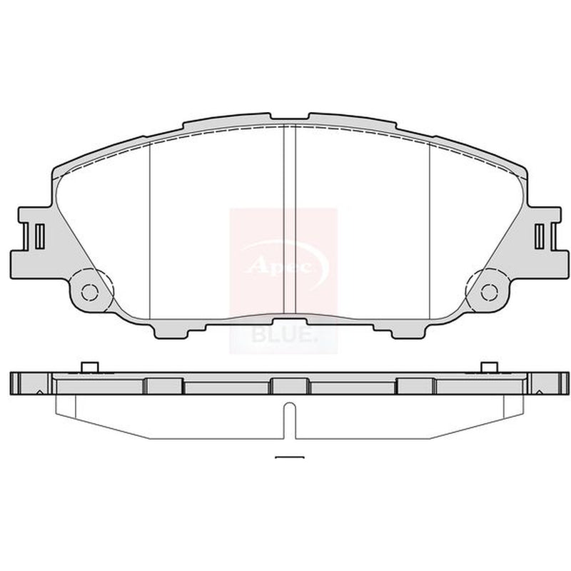 Apec Front Brake Pad Set PD4030