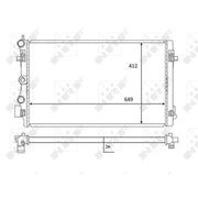 NRF Engine Radiator 59056