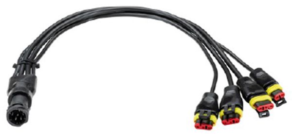 Hella 8KA 340 159-027 Cable Set, tail light assembly