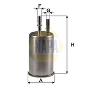 NAPA Fuel Filter Element NFF2232