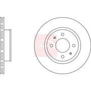 Apec 2 x Vented Front Brake Discs DSK2543