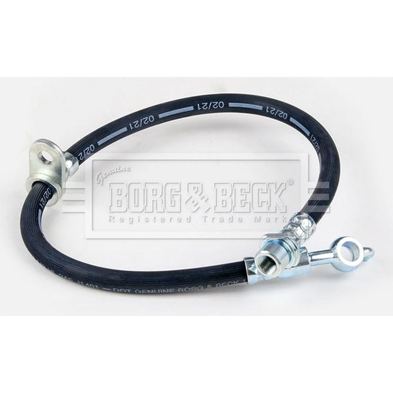 Borg & Beck Brake Hydraulic Hose Line Front Left BBH6853