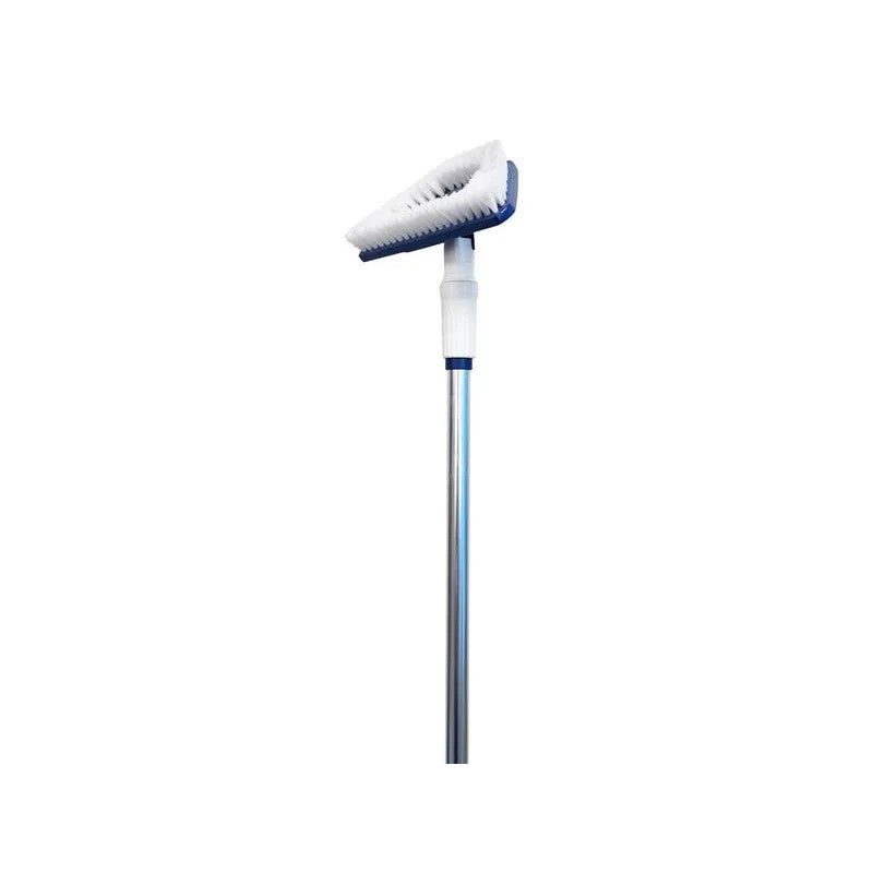 Faithfull Heavy-Duty Water Flow Brush & Telescopic Pole Set - FAIWFBSTIFFS