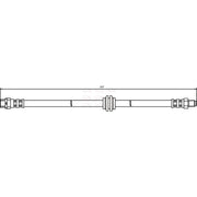 Apec Brake Hydraulic Hose Line Front HOS3215