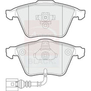 Apec Front Brake Pad Set PAD1452B