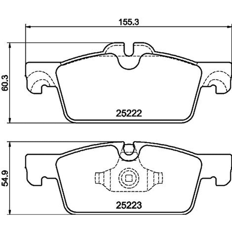 DON Front Brake Pad Set PCP2051