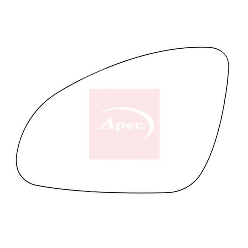Apec Exterior Wing Mirror Glass Left AMS2305