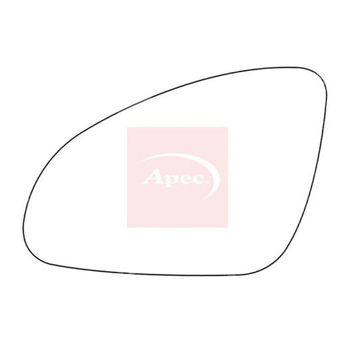 Apec Exterior Wing Mirror Glass Left AMS2305