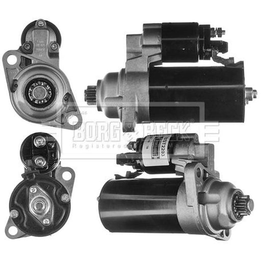 Borg & Beck Starter Motor 12V 2kW 10 Teeth BST2203