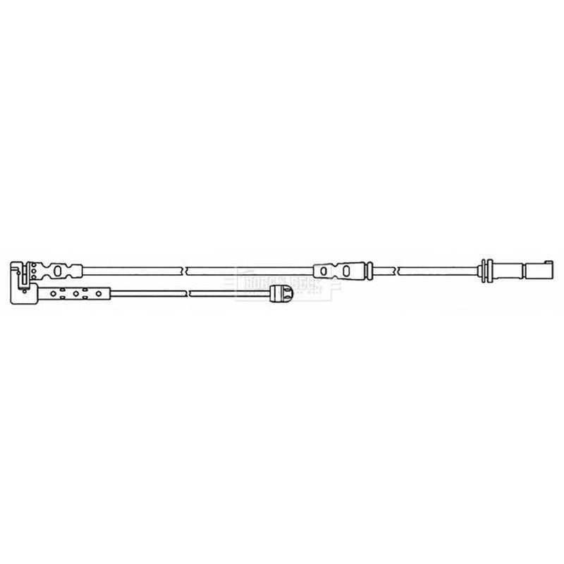 Borg & Beck Brake Pad Wear Sensor Front BWL3142