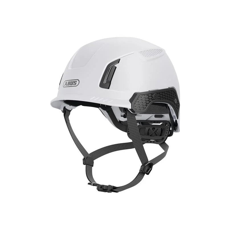 ABUS Mechanical SPECTOR-E Non-vented Safety Helmet White - 10099776-01